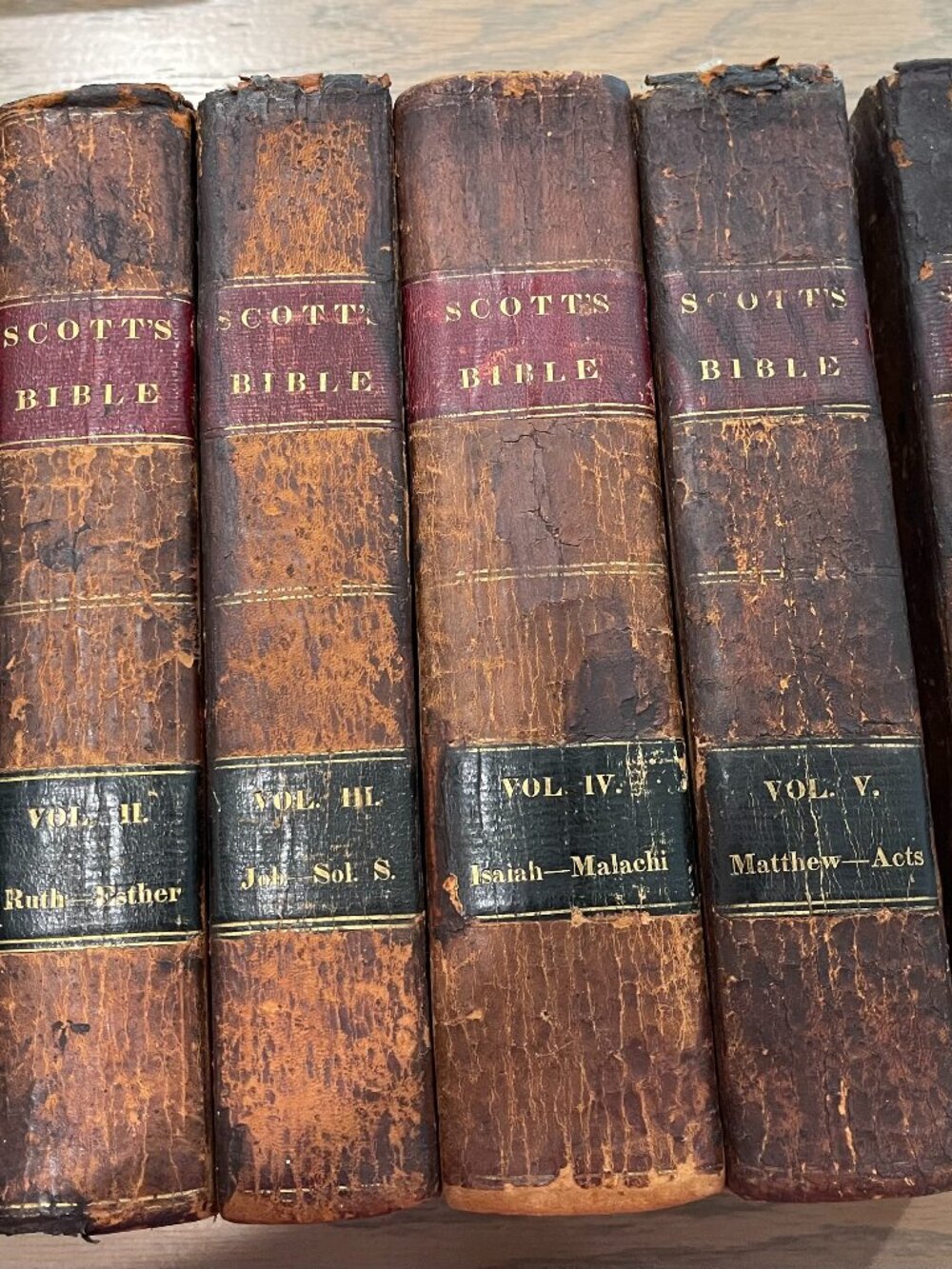 Scotts Bible Circa 1827